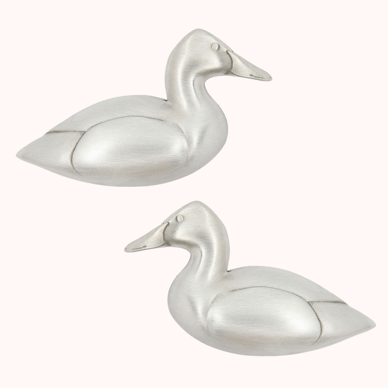 Canvasback Duck Cabinet Knob Matched Pair
