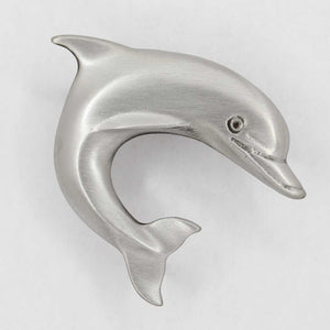 Dolphin cabinet knob - right facing