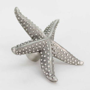 Medium Starfish Cabinet Knob - angle 2