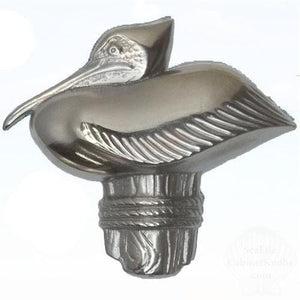 Pelican Cabinet Knobs, 100L, Small size, Left Facing - Sea Life Cabinet Knobs