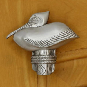 Pelican Cabinet Knobs, 100L, Small size, Left Facing - Sea Life Cabinet Knobs