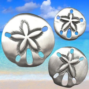 Sand Dollar Seashell knobs and pulls