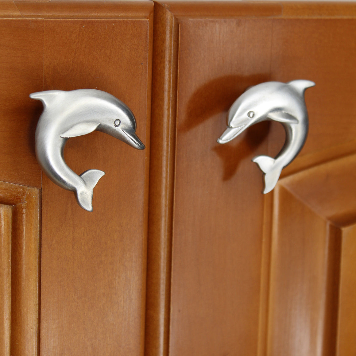 Dolphin cabinet knobs matched set