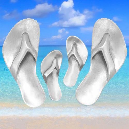 Flip Flop Cabinet Knob Collection | Sea Life Cabinet Knobs