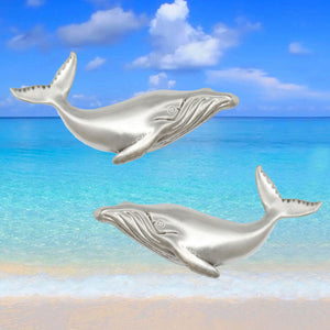 Humpback Whale Nautical Cabinet Pulls Collection | Sea Life Cabinet Knobs