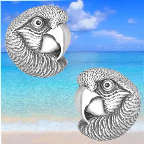 Parrot Head Cabinet Knob Collection | Sea Life Cabinet Knobs