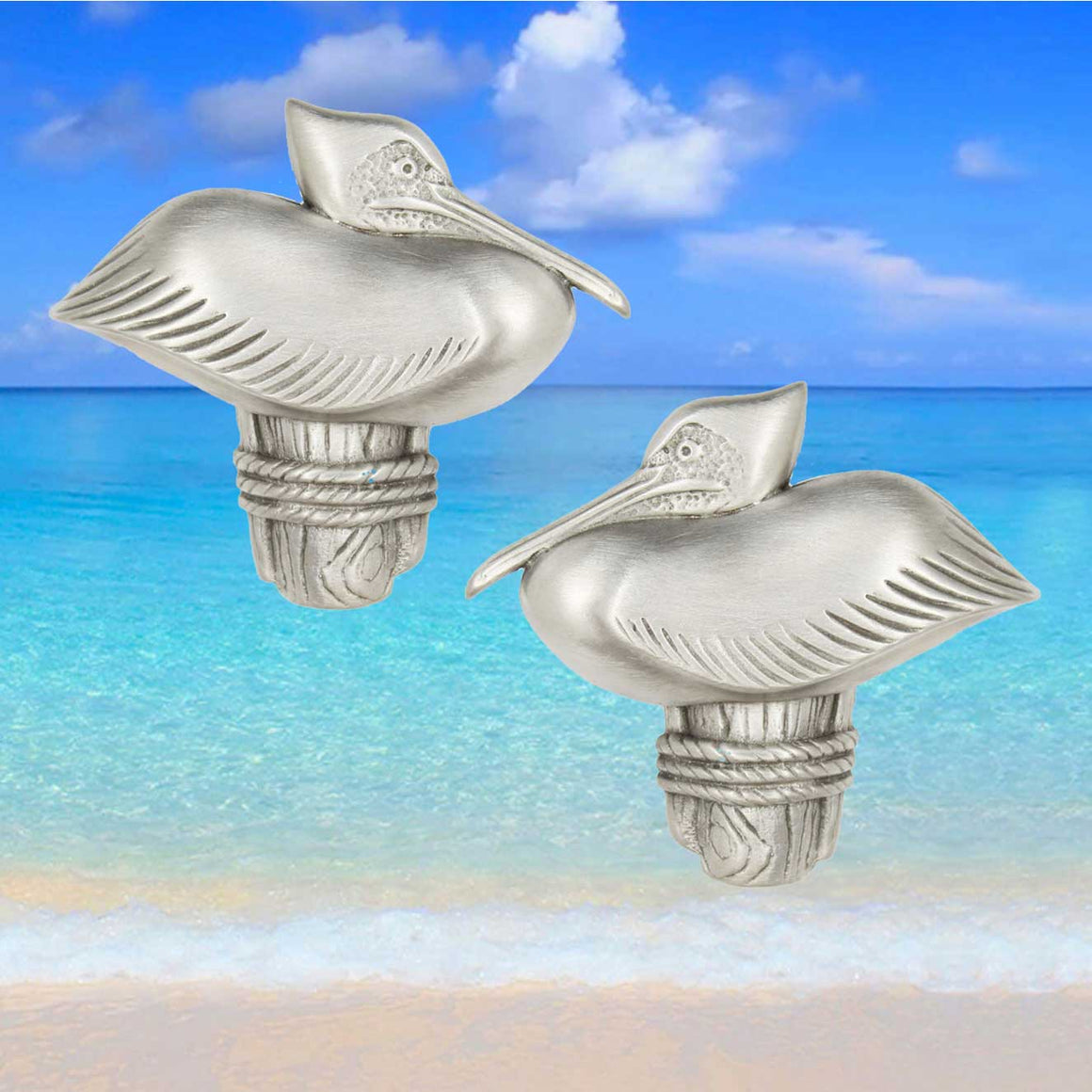 Pelican Cabinet Knob Collection | Sea Life Cabinet Knobs