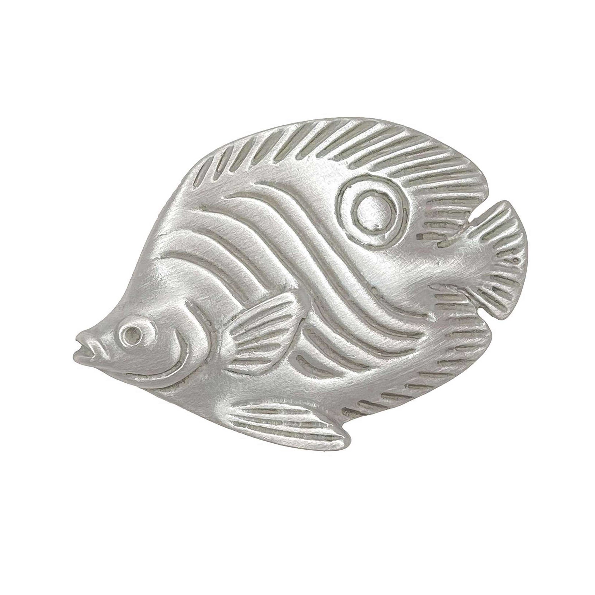Butterfly Fish Cabinet Knob, Left facing