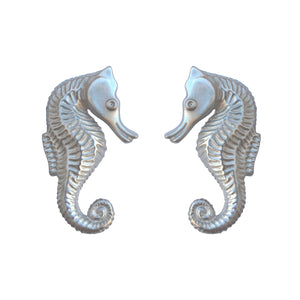 Seahorse Cabinet Knobs Small Matched Pair