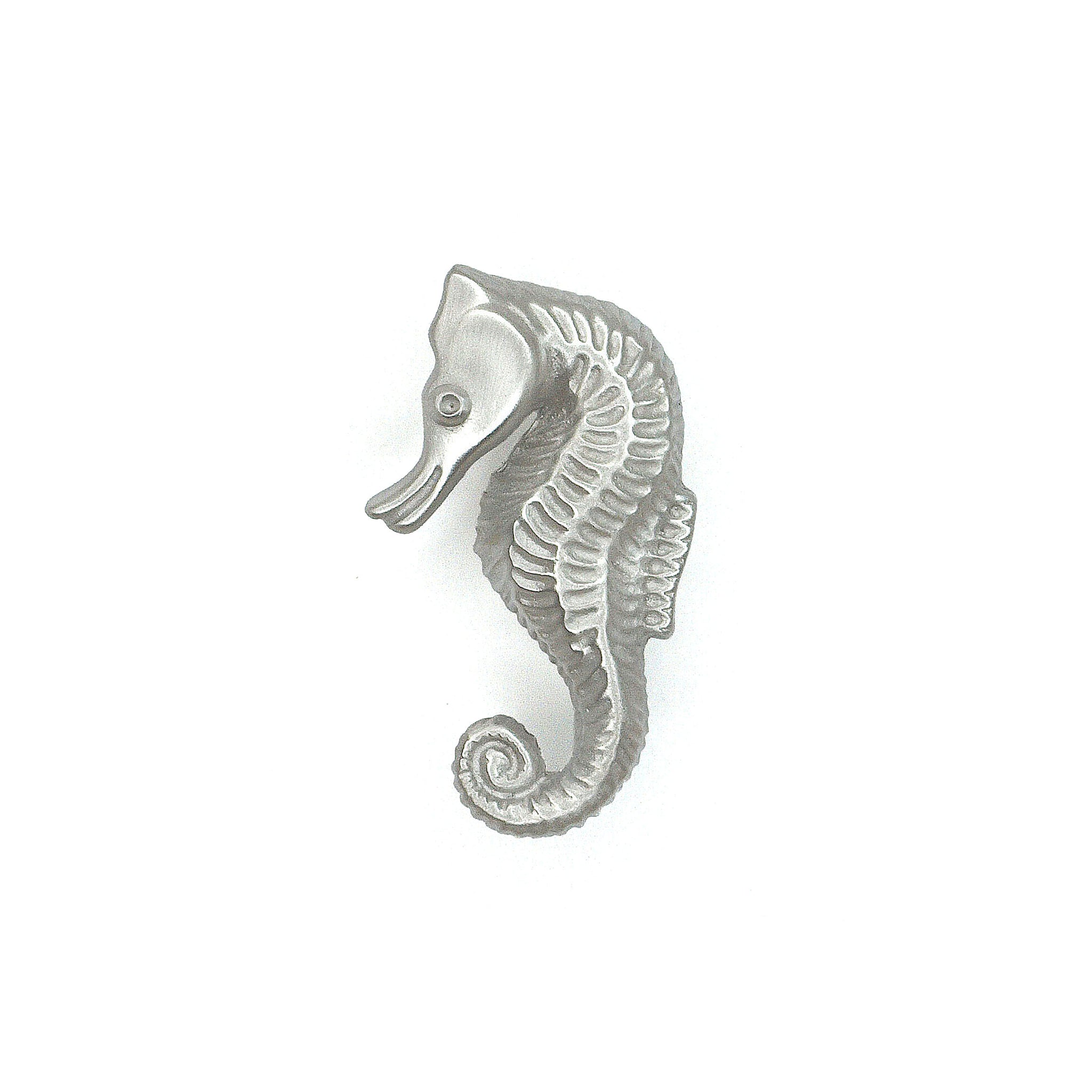 Seahorse Cabinet Knob, Small Size, Left Facing