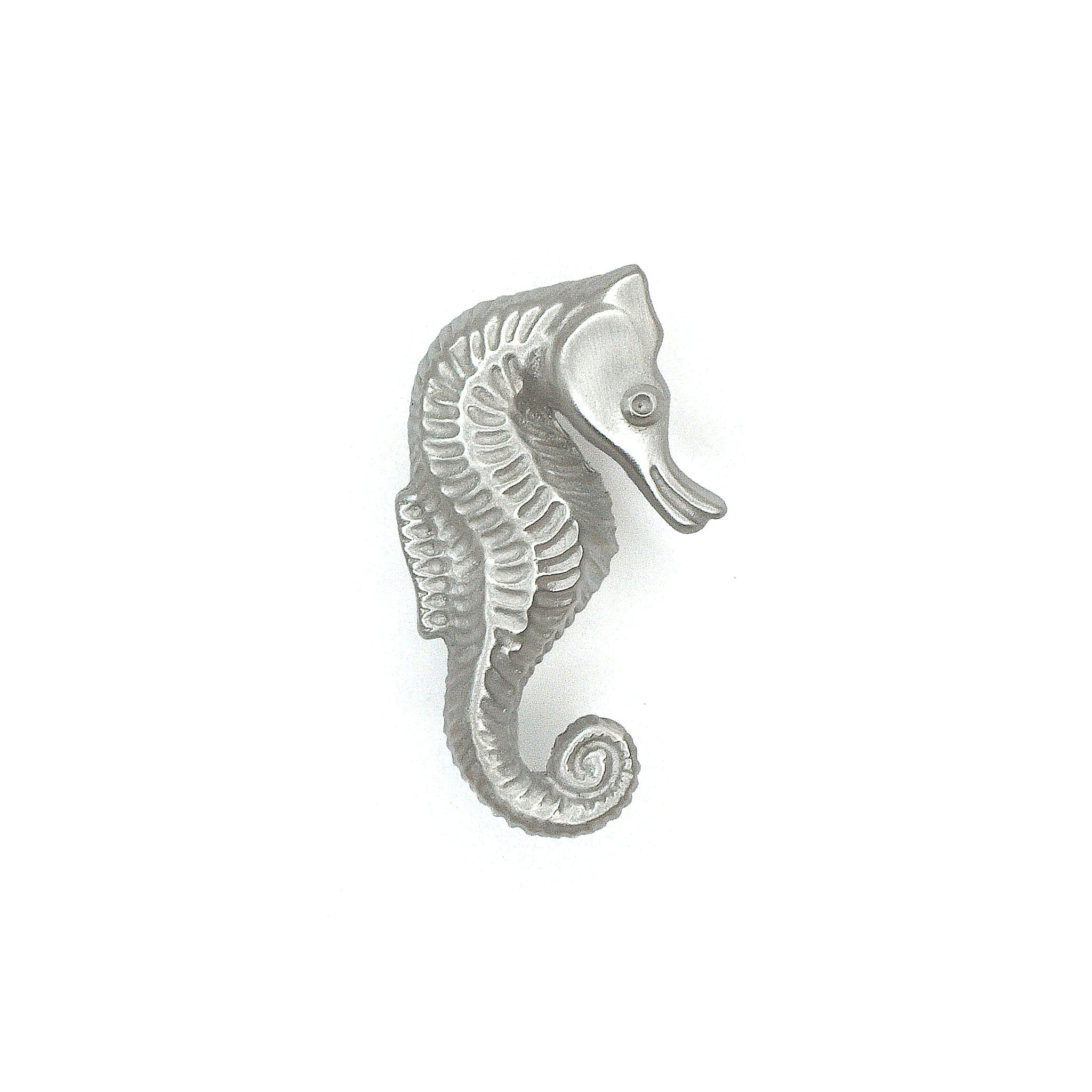 Seahorse Cabinet Knob, Small Size, Right Facing