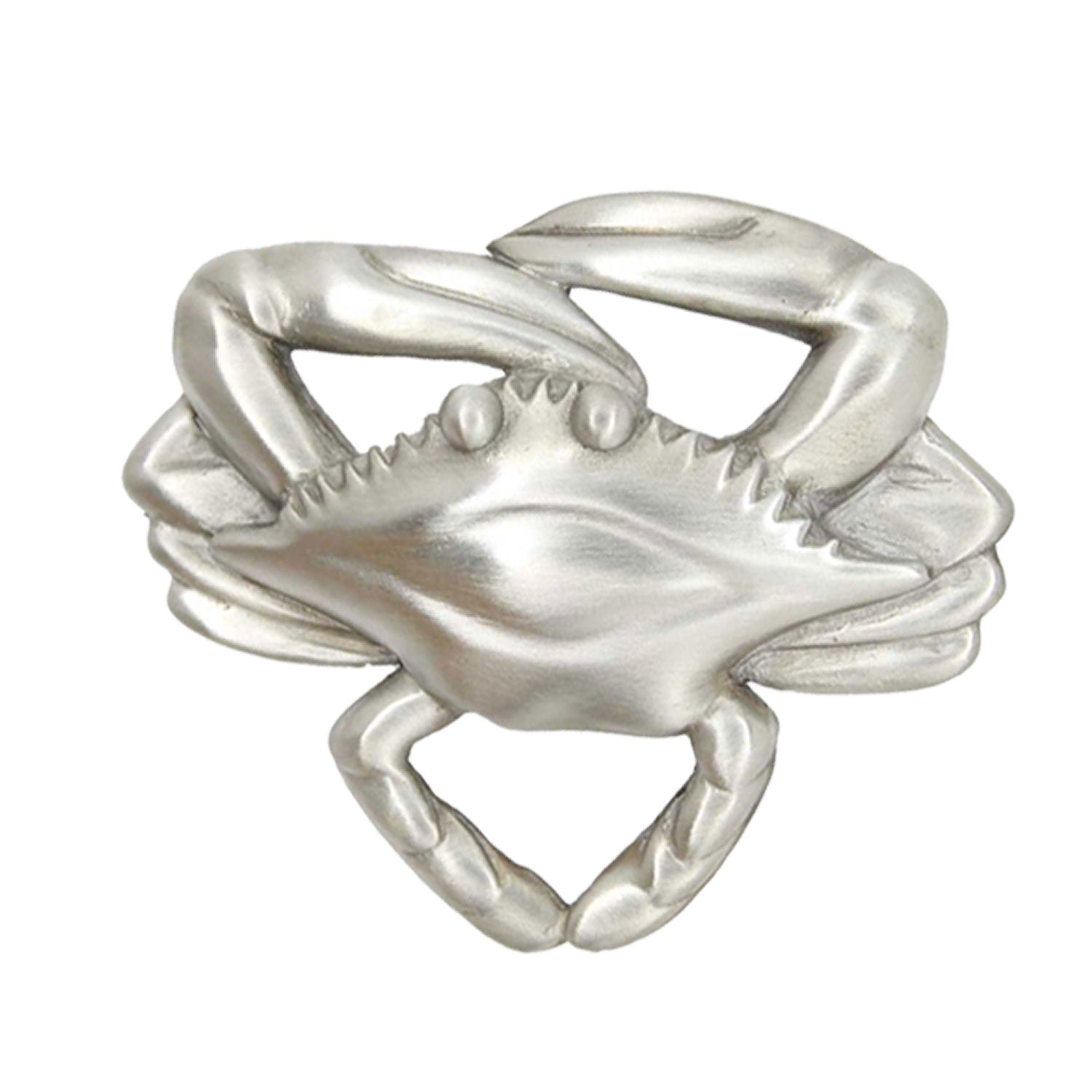 Blue Crab Cabinet Knob, 267 Medium Size, Beach Cabinet Pulls. - Costello  Coastal Knobs