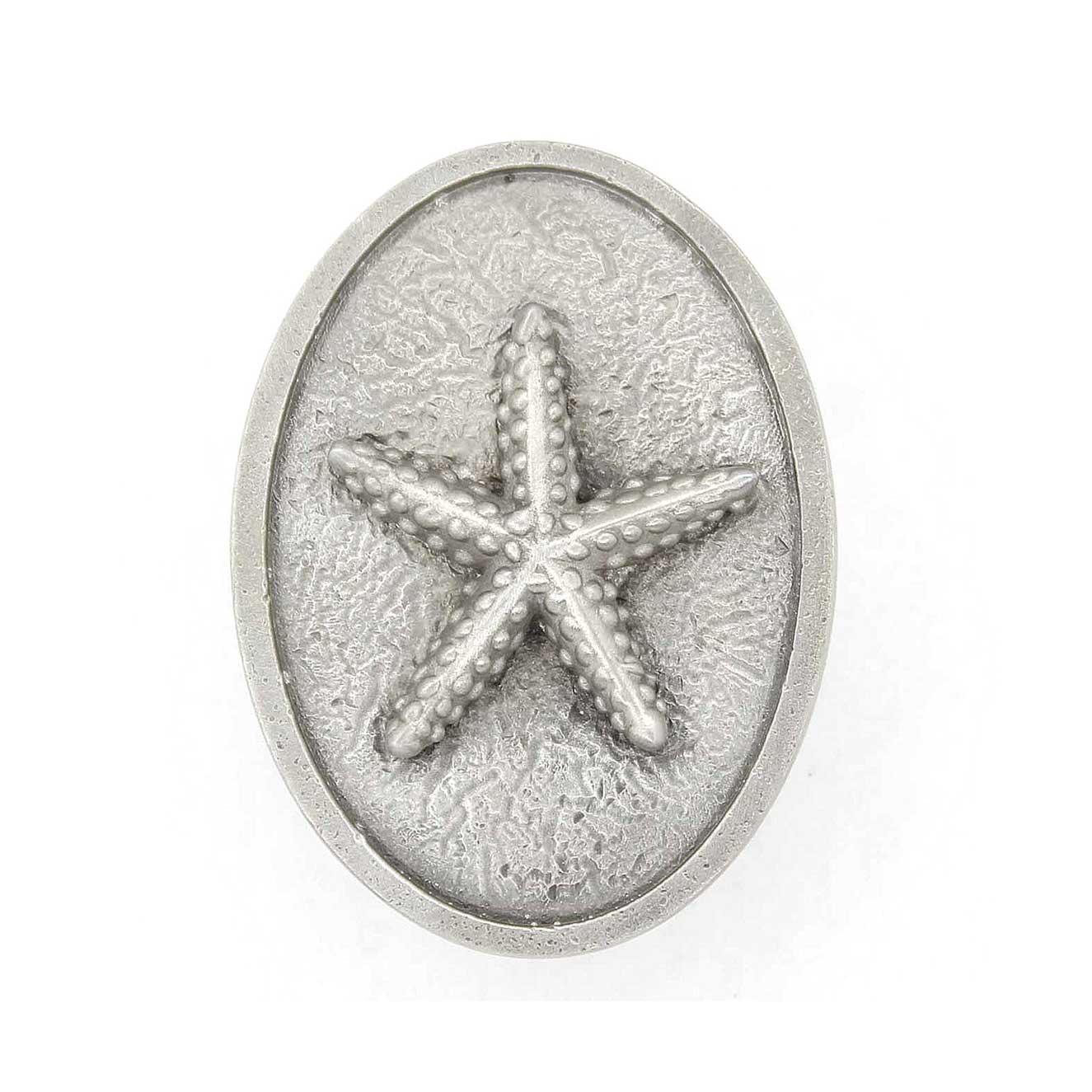 Starfish Bezel Drawer Knob - Vertical 127
