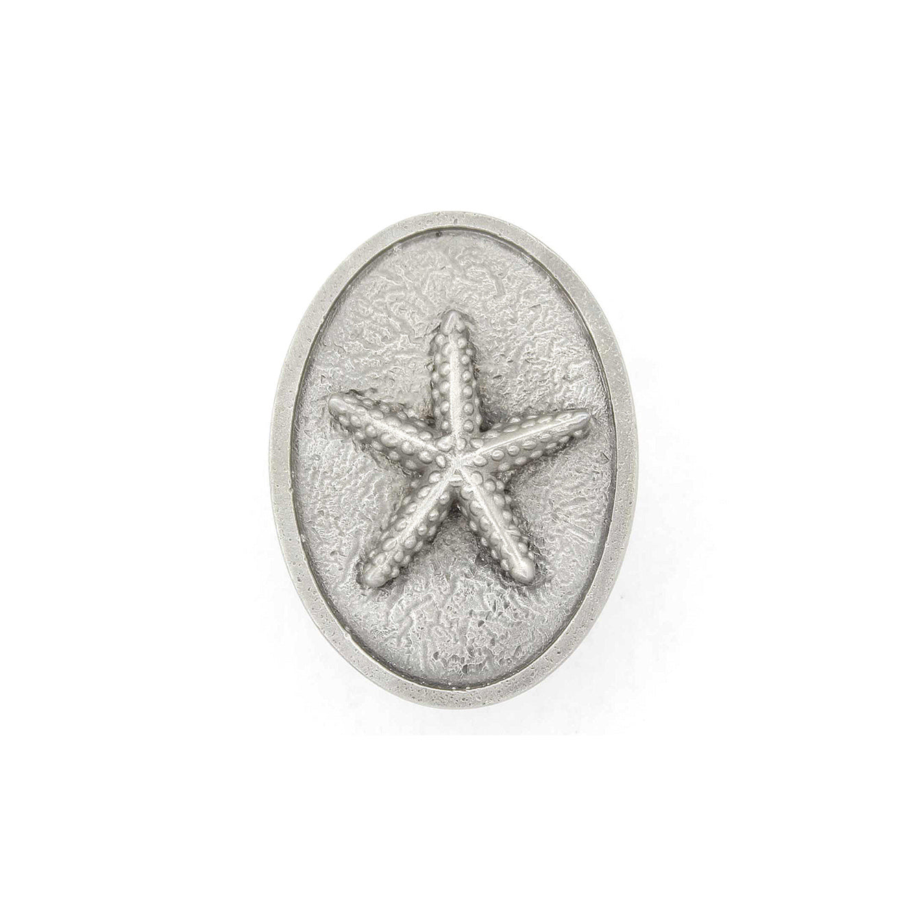 Starfish Bezel Drawer Knob - Vertical 127