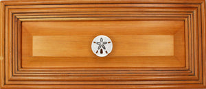 Sand Dollar Cabinet Knob, 106 Small - Bold Detail