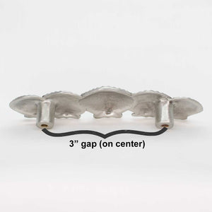 Sea Shell Drawer Pulls - Horizontal - 2-pack