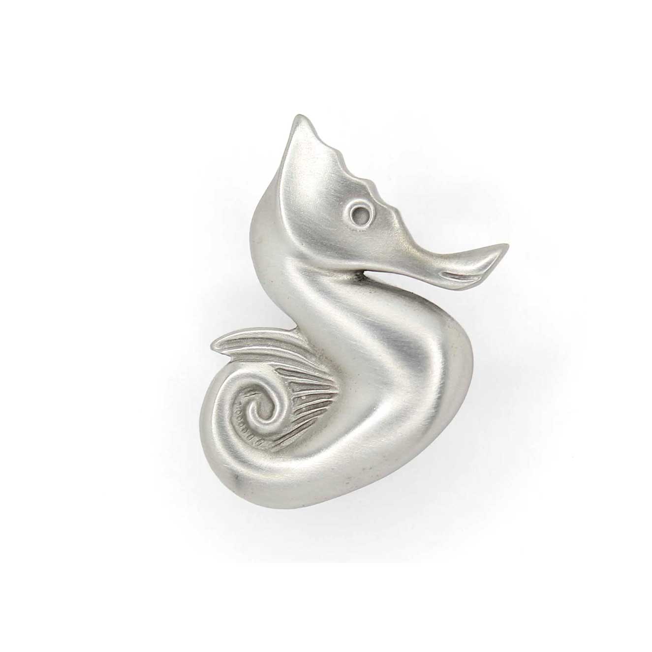 Seahorse Cabinet Knob, 102R, Right Facing, Small Size