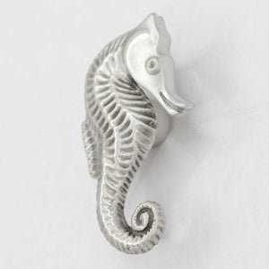 Right Facing Small Seahorse Knob - angled