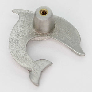 Dolphin cabinet knob - back