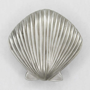 Large Scallop Seashell Knob