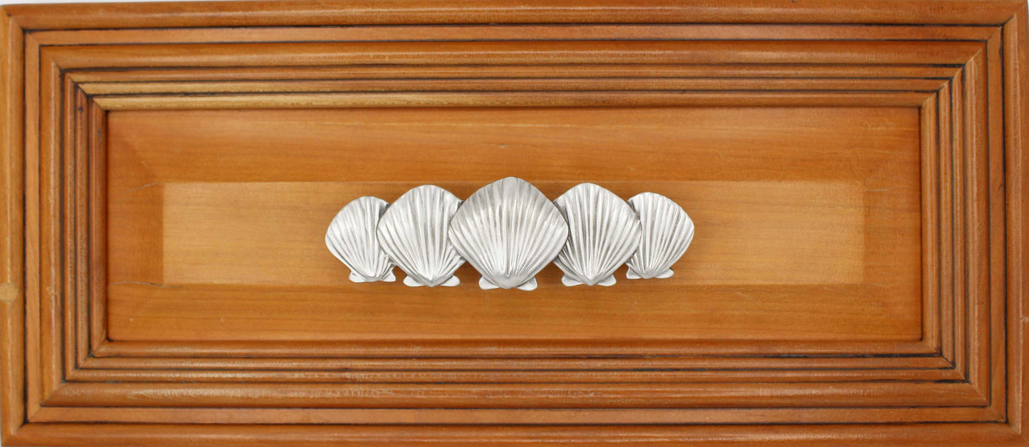 Horizontal Multi-Seashell Drawer Pull - Costello Coastal Knobs