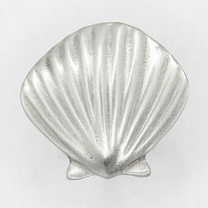 Small Scallop Seashell Knob
