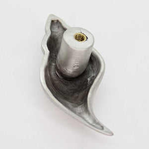 Left facing Tulip Seashell Knob - back