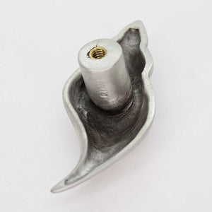 Right opening -  Tulip Seashell Knob - back